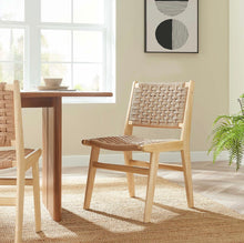 Load image into Gallery viewer, Saoirse Woven Rope Wood Dining Side Chair - Set of 2