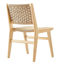 Load image into Gallery viewer, Saoirse Woven Rope Wood Dining Side Chair - Set of 2