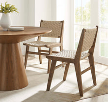Load image into Gallery viewer, Saoirse Woven Rope Wood Dining Side Chair - Set of 2