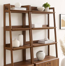 Load image into Gallery viewer, Bixby Wood Bookshelves - Set of 2