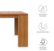 Load image into Gallery viewer, Tahoe Outdoor Patio Acacia Wood Side Table