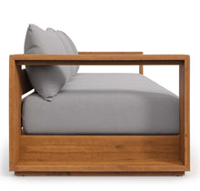 Load image into Gallery viewer, Tahoe Outdoor Patio Acacia Wood Sofa