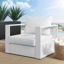 Load image into Gallery viewer, Tahoe Outdoor Patio Powder-Coated Aluminum Armchair