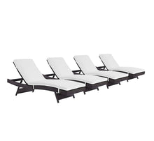 Load image into Gallery viewer, Convene outdoor Patio Chaise Set of 4