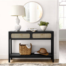 Load image into Gallery viewer, Chaucer Wood Entryway Console Table