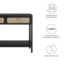 Load image into Gallery viewer, Chaucer Wood Entryway Console Table