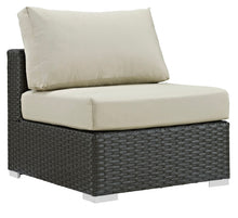 Load image into Gallery viewer, Sojourn 5 Piece Outdoor Patio Sunbrella® Sectional Set