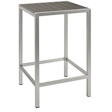 Load image into Gallery viewer, Shore Outdoor Patio Aluminum Bar Table