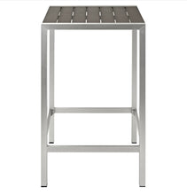 Load image into Gallery viewer, Shore Outdoor Patio Aluminum Bar Table
