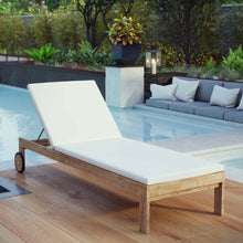 Load image into Gallery viewer, Upland Outdoor Patio Teak Chaise
