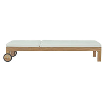 Load image into Gallery viewer, Upland Outdoor Patio Teak Chaise