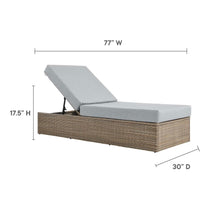 Load image into Gallery viewer, Convene Outdoor Patio Chaise Lounge Chair