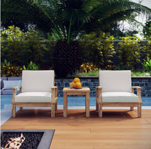 Load image into Gallery viewer, Marina 3 piece Outdoor Patio Teak Set