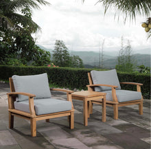 Load image into Gallery viewer, Marina 3 piece Outdoor Patio Teak Set