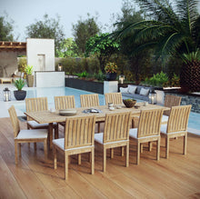 Load image into Gallery viewer, Marina Outdoor Patio Teak Dining Set