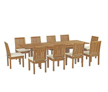 Load image into Gallery viewer, Marina Outdoor Patio Teak Dining Set