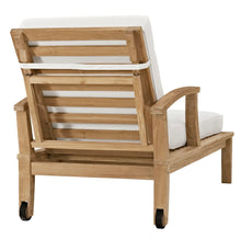 Load image into Gallery viewer, Marina Outdoor Patio Teak Single Chaise