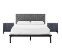 Load image into Gallery viewer, 3 Piece Upholstered Bedroom Set