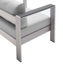 Load image into Gallery viewer, Shore 6 Piece Outdoor Patio Aluminum Sofa Set