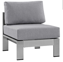 Load image into Gallery viewer, Shore Outdoor Patio Aluminum Sectional Sofa Set