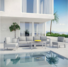 Load image into Gallery viewer, Shore Outdoor Patio Aluminum Sectional Sofa Set