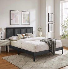Load image into Gallery viewer, Sirocco Rattan and Wood Platform Bed