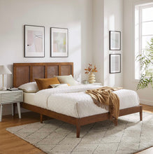 Load image into Gallery viewer, Sirocco Rattan and Wood Platform Bed