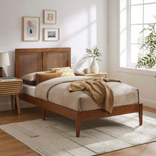 Load image into Gallery viewer, Sirocco Rattan and Wood Platform Bed