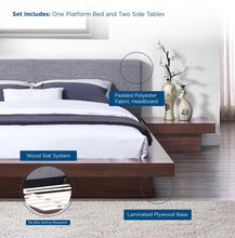 Load image into Gallery viewer, Freja 3 Piece Fabric Bedroom Set