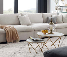 Load image into Gallery viewer, Commix Down Filled Overstuffed Armless Sectional Sofa