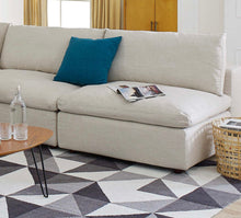 Load image into Gallery viewer, Commix Down Filled Overstuffed Armless Sectional Sofa