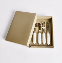 Load image into Gallery viewer, ASTERIA CHEESE KNIVES, SET OF 4