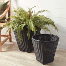 Load image into Gallery viewer, Blacky Baskets, set of 2