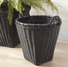Load image into Gallery viewer, Blacky Baskets, set of 2