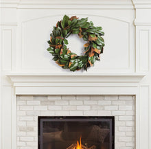 Load image into Gallery viewer, Grand Magnolia Leaf Wreath