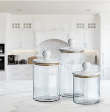 Load image into Gallery viewer, PETALUMA CANISTERS, SET OF 3