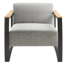 Load image into Gallery viewer, Sauve Outdoor Patio Aluminum and Fabric Armchair
