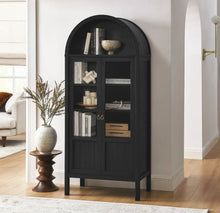 Load image into Gallery viewer, Tessa Tall Arched Storage Display Cabinet