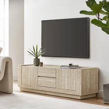Load image into Gallery viewer, Hollis 59" Travertine TV Stand in Travertine