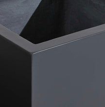 Load image into Gallery viewer, Rectangular Black Planter