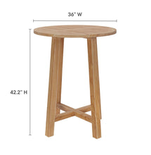 Load image into Gallery viewer, Wellspring 3-Piece Outdoor Patio Teak Wood Bar Set