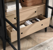 Load image into Gallery viewer, Nolan 74" Tall Arched Storage Display Cabinet