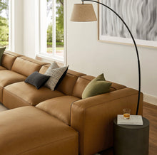 Load image into Gallery viewer, Auren 6-Piece Upholstered Vegan Leather Modular Sofa