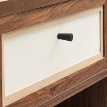 Load image into Gallery viewer, Capri Wood Grain Nightstand in Walnut