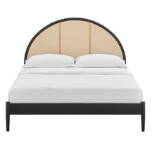 Load image into Gallery viewer, Odette Queen Arched Rattan Cane Platform Bed