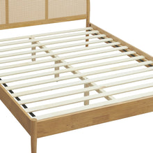 Load image into Gallery viewer, Odette Queen Arched Rattan Cane Platform Bed