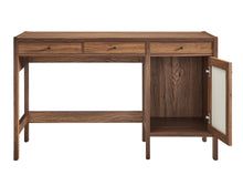 Load image into Gallery viewer, Capri 49" Wood Grain Office Desk in Walnut