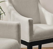 Load image into Gallery viewer, Alton Fabric Upholstered Dining Armchair