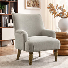 Load image into Gallery viewer, Ellington Fabric Upholstered Accent Armchair