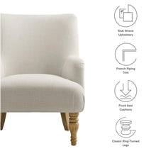 Load image into Gallery viewer, Ellington Fabric Upholstered Accent Armchair